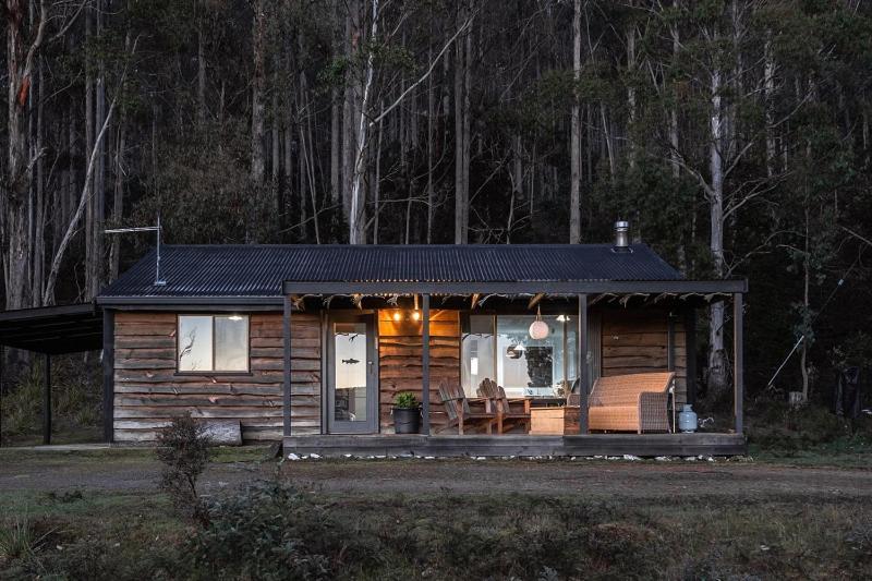 塔斯马尼亚澳洲喜鹊湖山林小屋 Lake Leake 外观 照片